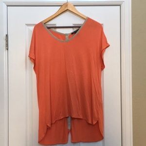 Kenneth Cole NY orange top